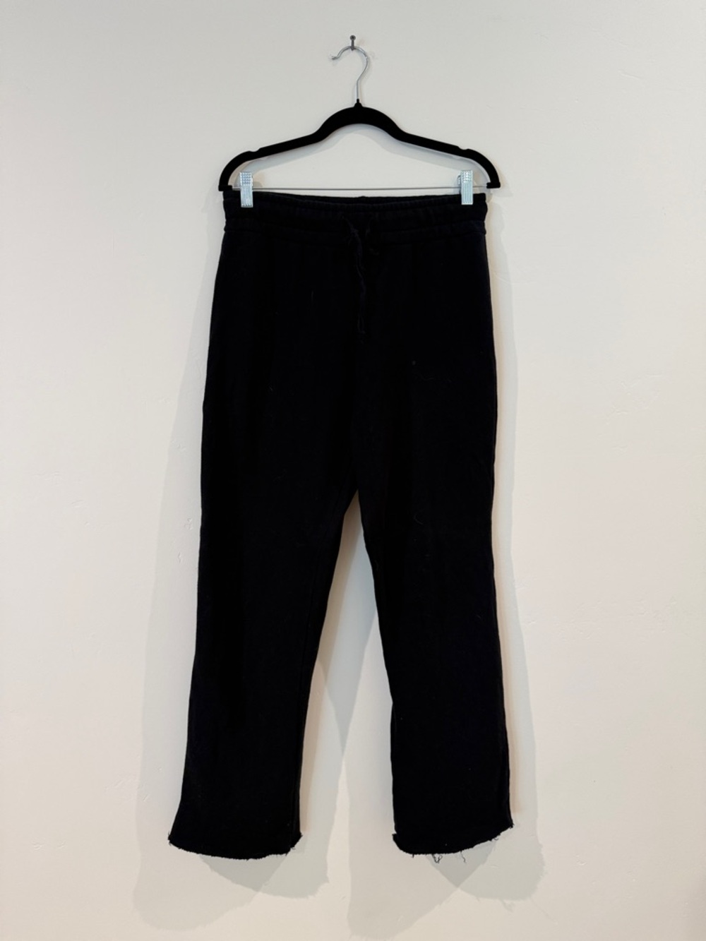 perfectwhitetee Black Track Pants